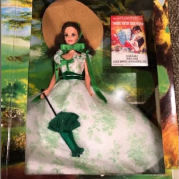 VTG Hollywood Legends Barbie as Scarlett O’Hara - Picture 3 of 6